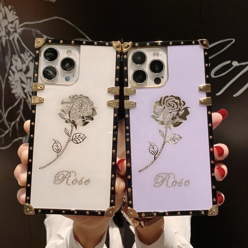 Diamond rose squareness phone - diamond,