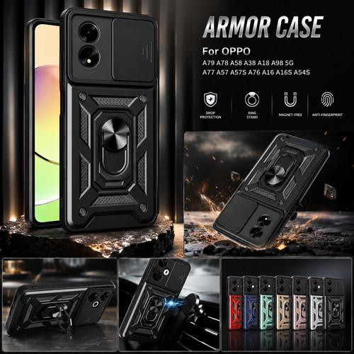 Oppo armor case with - armor, ring