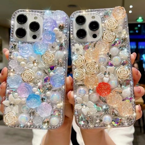 Luxury flower glitter bling - flower,