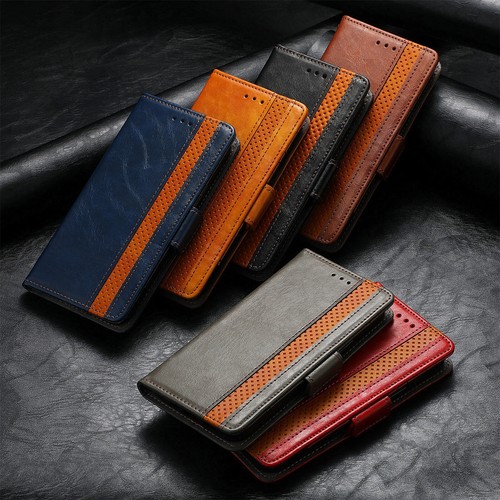 Splice leather wallet phone - wallet,