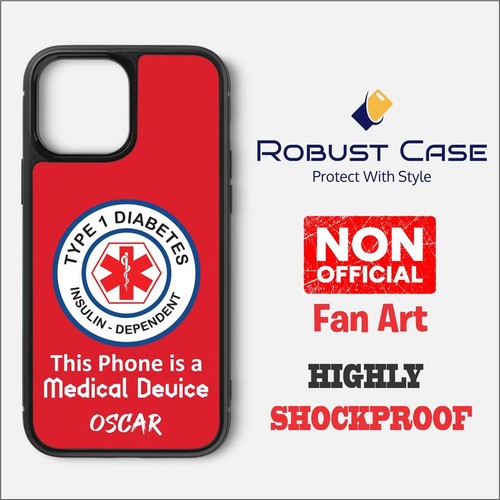 Personalised shockproof phone - personalised,