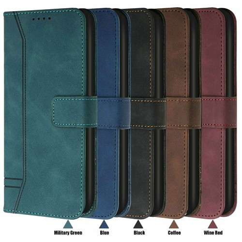 Skin leather wallet phone - wallet, case
