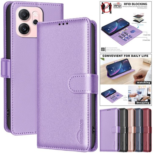 Magnetic leather wallet phone - magnetic,