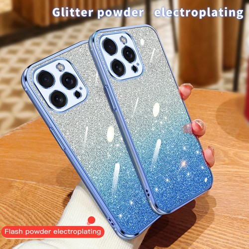 Blue plating glitter - glitter, for