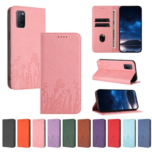 Magnetic flip leather wallet - flip,