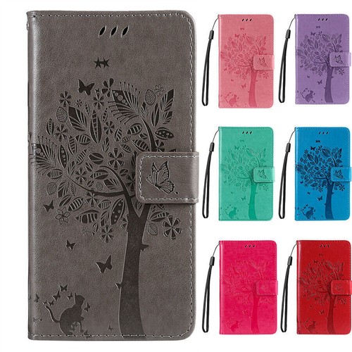 Tree cat flower wallet - tree, phone