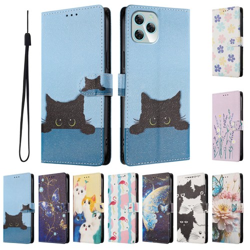 Flip cat flower - flower, wallet