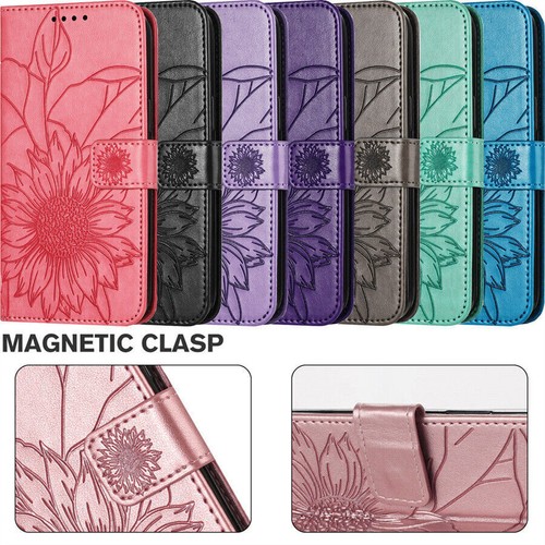 Flip sunflower wallet phone - sunflower,